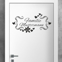 Wandaufkleber Wandtattoo Aufkleber Wand Herzlich Willkommen Schriftzug Tattoo Sprachen Herz Dekor Welcome Zuhause Home Sweet