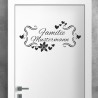 Wandaufkleber Wandtattoo Aufkleber Wand Herzlich Willkommen Schriftzug Tattoo Sprachen Herz Dekor Welcome Zuhause Home Sweet