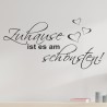 Wandaufkleber Wandtattoo Aufkleber Wand Herzlich Willkommen Schriftzug Tattoo Sprachen Herz Dekor Welcome Zuhause Home Sweet