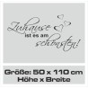Wandaufkleber Wandtattoo Aufkleber Wand Herzlich Willkommen Schriftzug Tattoo Sprachen Herz Dekor Welcome Zuhause Home Sweet