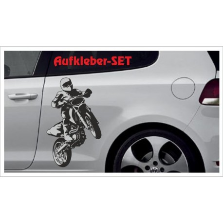 Offroad Motive Aufkleber SET 4x4 Motorcross Motorrad Bike