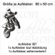 Offroad Motive Aufkleber SET 4x4 Motorcross Motorrad Bike