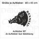 Offroad Motive Aufkleber SET 4x4 Gelände Wildschwein Rennsau