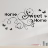 Wandaufkleber Wandtattoo Aufkleber Wand Herzlich Willkommen Schriftzug Tattoo Sprachen Herz Dekor Welcome Zuhause Home Sweet