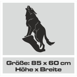 Aufkleber Auto Offroad 4x4 Safari Gelände Allrad Landschaft Hirsch Bär Off Road Safari Berge extreme Hirsch Jäger Angler
