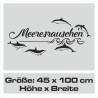 Wandaufkleber Wandtattoo Aufkleber Wand Tattoo Bad Wellness Oase Lounge Relax Spa Erholung Delphin Wasser Meer Blumen Ranke
