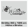 Wandaufkleber Wandtattoo Aufkleber Wand Tattoo Bad Wellness Oase Lounge Relax Spa Erholung Delphin Wasser Meer Blumen Ranke
