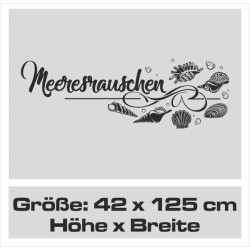 Wandaufkleber Wandtattoo Aufkleber Wand Tattoo Bad Wellness Oase Lounge Relax Spa Erholung Delphin Wasser Meer Blumen Ranke