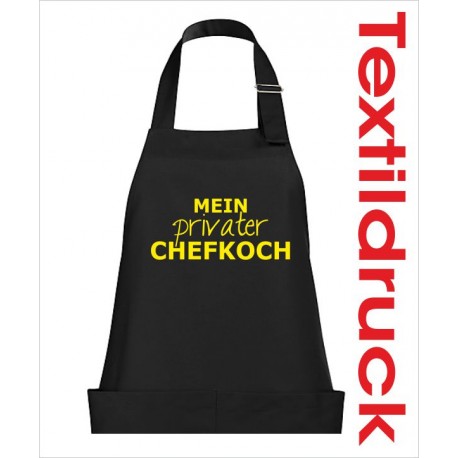 Schürzen KOCH & GRILL Grillschürze Kochschürze "Mein privater Chefkoch"