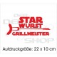 Schürzen KOCH & GRILL Grillschürze Kochschürze STAR WURST Grillmeister