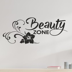 Wandaufkleber Wandtattoo Aufkleber Wand Tattoo Bad Wellness Oase Lounge Relax Spa Erholung Delphin Wasser Meer Blumen Ranke