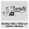 Wandaufkleber Wandtattoo Aufkleber Wand Tattoo Bad Wellness Oase Lounge Relax Spa Erholung Delphin Wasser Meer Blumen Ranke