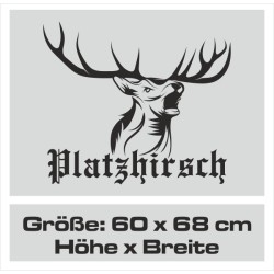 Aufkleber Auto Offroad 4x4 Safari Gelände Allrad Landschaft Hirsch Bär Off Road Safari Berge extreme Hirsch Jäger Angler