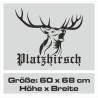Aufkleber Auto Offroad 4x4 Safari Gelände Allrad Landschaft Hirsch Bär Off Road Safari Berge extreme Hirsch Jäger Angler