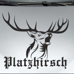 Aufkleber Auto Offroad 4x4 Safari Gelände Allrad Landschaft Hirsch Bär Off Road Safari Berge extreme Hirsch Jäger Angler