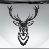 Aufkleber Auto Offroad 4x4 Safari Gelände Allrad Landschaft Hirsch Bär Off Road Safari Berge extreme Hirsch Jäger Angler
