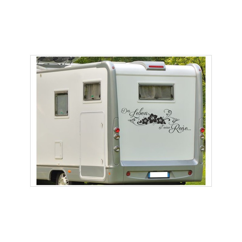 Wohnmobil Aufkleber Wohnwagen Caravan Camper Woma Das Leben ist