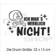 Turnbeutel Rucksack KULT Kinder Sport Tasche Spruch "ich war´s nicht" Totenkopf Comic FUN