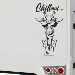 Aufkleber Wohnmobil Wohnwagen Reise Camping Auto Reisemobil Möwe Meer Kompass Globus Strand Palme Urlaub Spruch Familie Zuhause