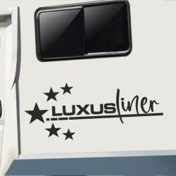 Aufkleber Wohnmobil Wohnwagen Reise Camping Auto Reisemobil Möwe Meer Kompass Globus Strand Palme Urlaub Spruch Familie Zuhause