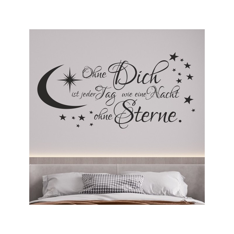 Wandaufkleber Wandtattoo Träume Dreams Traumfänger Feder Teufel Teufelchen Liebe Sex Leidenschaft Schriftzüge Feder Engel