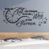 Wandaufkleber Wandtattoo Träume Dreams Traumfänger Feder Teufel Teufelchen Liebe Sex Leidenschaft Schriftzüge Feder Engel