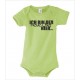 Babybody bedruckt Body Strampler "Ich bin der neue CHEF hier" Geburt Geschenk Textildruck