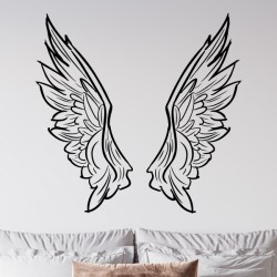 Wandaufkleber Wandtattoo Träume Dreams Traumfänger Feder Teufel Teufelchen Liebe Sex Leidenschaft Schriftzüge Feder Engel