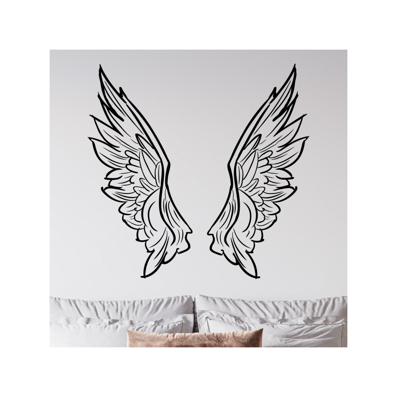 Wandaufkleber Wandtattoo Träume Dreams Traumfänger Feder Teufel Teufelchen Liebe Sex Leidenschaft Schriftzüge Feder Engel