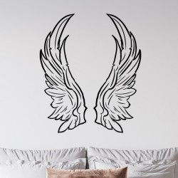 Wandaufkleber Wandtattoo Träume Dreams Traumfänger Feder Teufel Teufelchen Liebe Sex Leidenschaft Schriftzüge Feder Engel