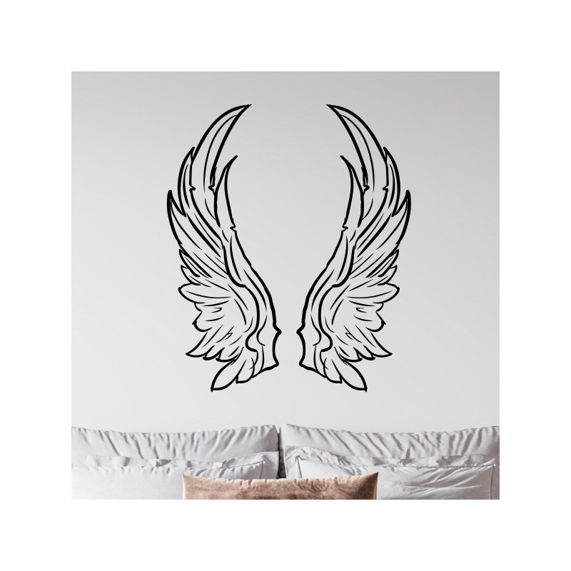 Wandaufkleber Wandtattoo Träume Dreams Traumfänger Feder Teufel Teufelchen Liebe Sex Leidenschaft Schriftzüge Feder Engel
