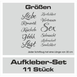 Wandaufkleber Wandtattoo Träume Dreams Traumfänger Feder Teufel Teufelchen Liebe Sex Leidenschaft Schriftzüge Feder Engel
