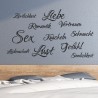 Wandaufkleber Wandtattoo Träume Dreams Traumfänger Feder Teufel Teufelchen Liebe Sex Leidenschaft Schriftzüge Feder Engel Wandaufkleber Wandtattoo Träume Dreams Traumfänger Feder Teufel Teufelchen Liebe Sex Leidenschaft Schriftzüge Feder Engel