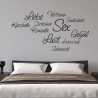 Wandaufkleber Wandtattoo Träume Dreams Traumfänger Feder Teufel Teufelchen Liebe Sex Leidenschaft Schriftzüge Feder Engel Wandaufkleber Wandtattoo Träume Dreams Traumfänger Feder Teufel Teufelchen Liebe Sex Leidenschaft Schriftzüge Feder Engel