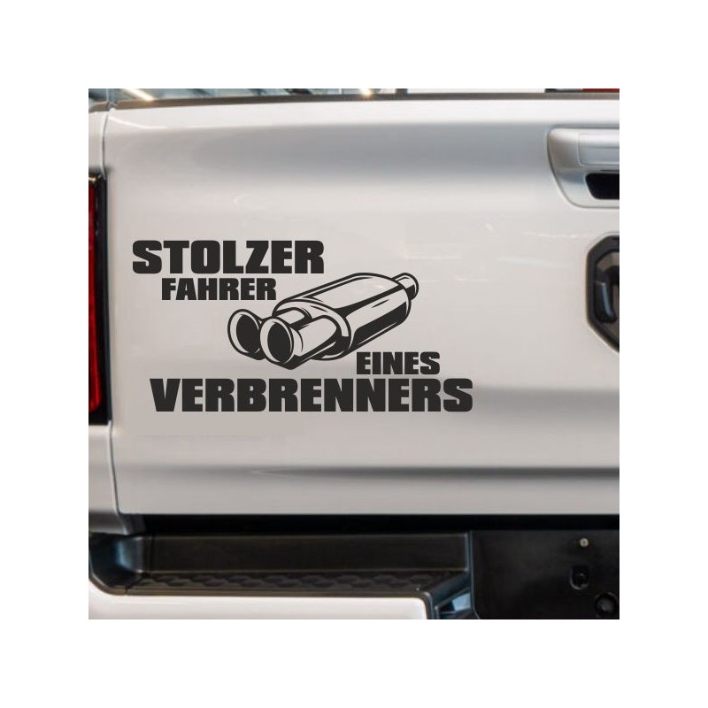 Aufkleber Auto Car Style Tattoo Fun Spruch Verbrenner Penner Kolben Diesel Benzin - kein Strom Elektro - E Aufkleber Auto Car Style Tattoo Fun Spruch Verbrenner Penner Kolben Diesel Benzin - kein Strom Elektro - E