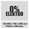 Aufkleber Auto Car Style Tattoo Fun Spruch Verbrenner Penner Kolben Diesel Benzin - kein Strom Elektro - E