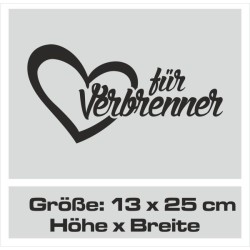 Aufkleber Auto Car Style Tattoo Fun Spruch Verbrenner Penner Kolben Diesel Benzin - kein Strom Elektro - E
