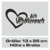 Aufkleber Auto Car Style Tattoo Fun Spruch Verbrenner Penner Kolben Diesel Benzin - kein Strom Elektro - E