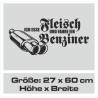 Aufkleber Auto Car Style Tattoo Fun Spruch Verbrenner Penner Kolben Diesel Benzin - kein Strom Elektro - E