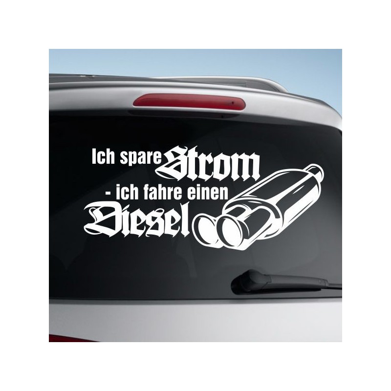 Aufkleber Auto Car Style Tattoo Fun Spruch Verbrenner Penner Kolben Diesel Benzin - kein Strom Elektro - E Aufkleber Auto Car Style Tattoo Fun Spruch Verbrenner Penner Kolben Diesel Benzin - kein Strom Elektro - E