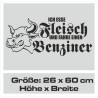 Aufkleber Auto Car Style Tattoo Fun Spruch Verbrenner Penner Kolben Diesel Benzin - kein Strom Elektro - E