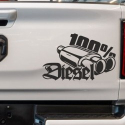 Aufkleber Auto Car Style Tattoo Fun Spruch Verbrenner Penner Kolben Diesel Benzin - kein Strom Elektro - E