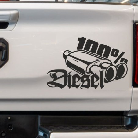 Aufkleber Auto Car Style Tattoo Fun Spruch Verbrenner Penner Kolben Diesel Benzin - kein Strom Elektro - E