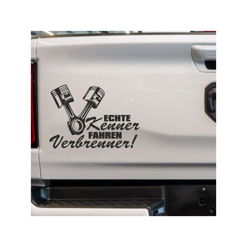 Aufkleber Auto Car Style Tattoo Fun Spruch Verbrenner Penner Kolben Diesel Benzin - kein Strom Elektro - E Aufkleber Auto Car Style Tattoo Fun Spruch Verbrenner Penner Kolben Diesel Benzin - kein Strom Elektro - E