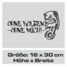 Aufkleber Auto Car Style Tattoo Fun Spruch Verbrenner Penner Kolben Diesel Benzin - kein Strom Elektro - E