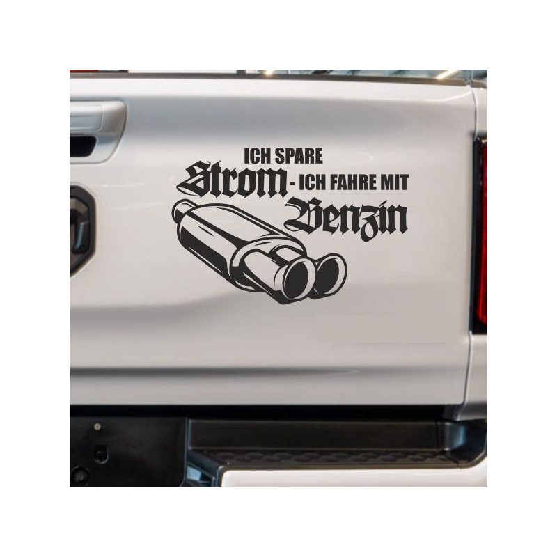 Aufkleber Auto Car Style Tattoo Fun Spruch Verbrenner Penner Kolben Diesel Benzin - kein Strom Elektro - E Aufkleber Auto Car Style Tattoo Fun Spruch Verbrenner Penner Kolben Diesel Benzin - kein Strom Elektro - E