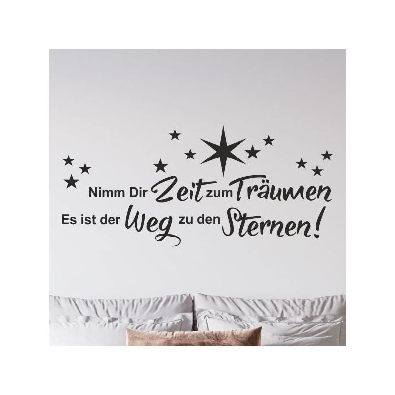 Wandaufkleber Wandtattoo Träume Dreams Traumfänger Feder Teufel Teufelchen Liebe Sex Leidenschaft Schriftzüge Feder Engel