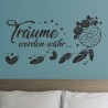 Wandaufkleber Wandtattoo Träume Dreams Traumfänger Feder Teufel Teufelchen Liebe Sex Leidenschaft Schriftzüge Feder Engel Wandaufkleber Wandtattoo Träume Dreams Traumfänger Feder Teufel Teufelchen Liebe Sex Leidenschaft Schriftzüge Feder Engel