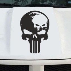 Aufkleber Auto Totenkopf Schädel Skull Bones Böse Cappy Gangster Zylinder Rosen Blumen Blüten Gentleman DJ Rock Punisher
