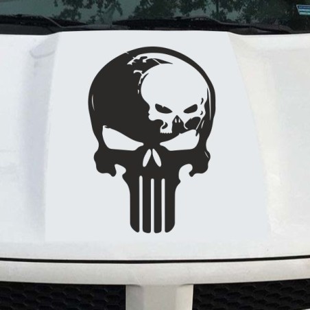 Aufkleber Auto Totenkopf Schädel Skull Bones Böse Cappy Gangster Zylinder Rosen Blumen Blüten Gentleman DJ Rock Punisher